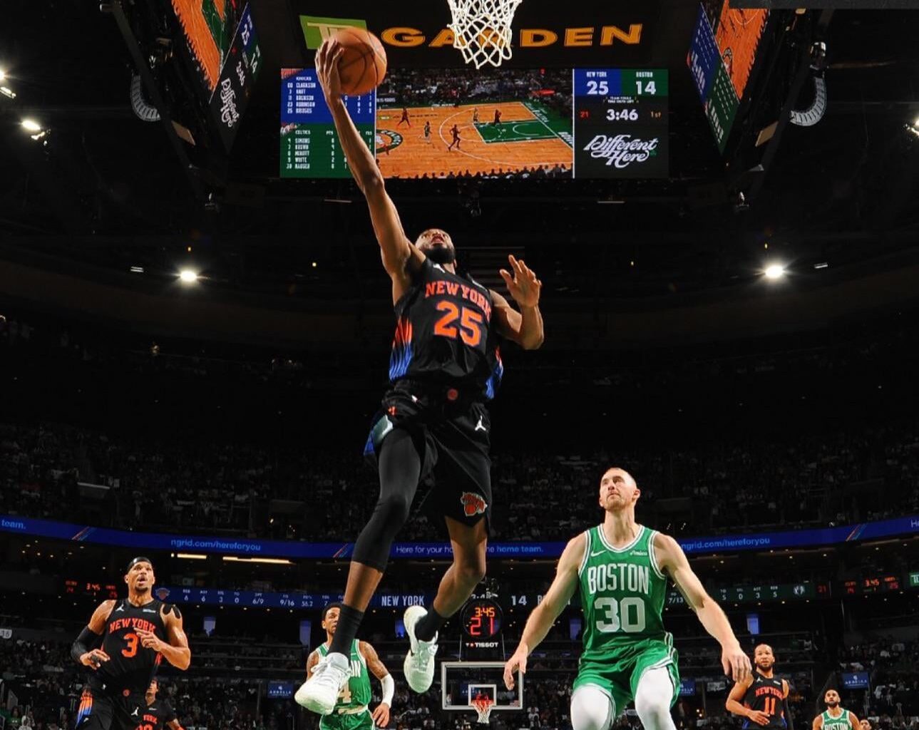 Thankful for Mikal Bridges, the silver lining in Boston.