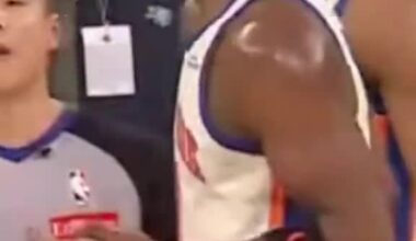 Desmond Bane throws ball at OG Anunoby Lip Reading