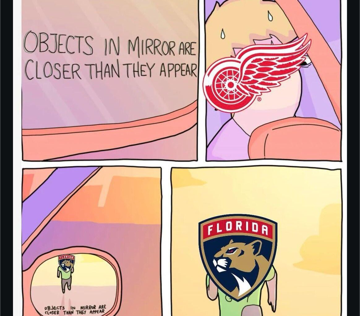 Red Wings Sweating after tonight