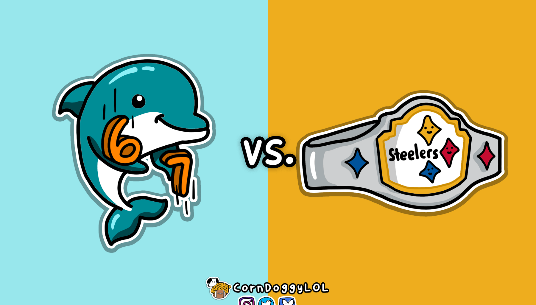 Pittsburgh Steelers Week 15 Matchup Doodle :)