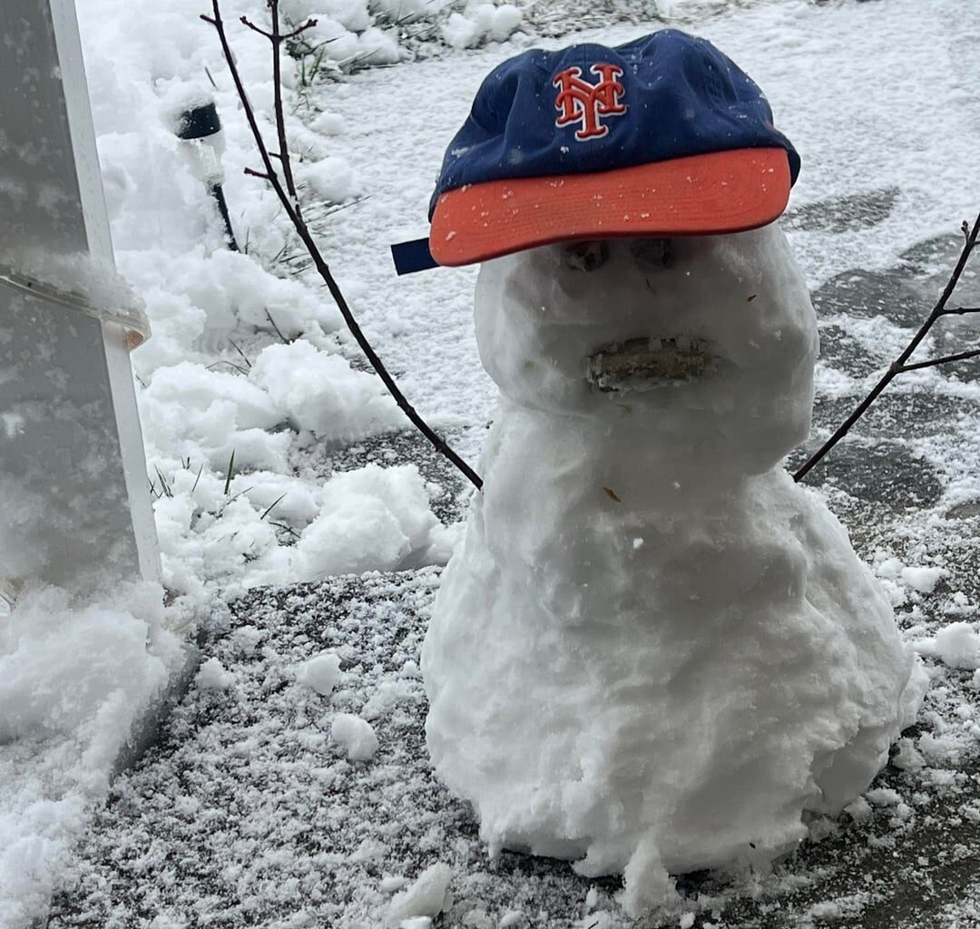 Future left field and 1st base of the Mets