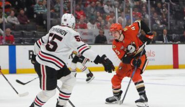 NOTEBOOK: Ducks obliterate Blackhawks, 7-1, with franchise-record second period | The Sporting Tribune
