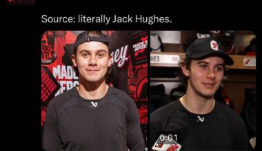 [NJ Devils] Jack IS back tonight!