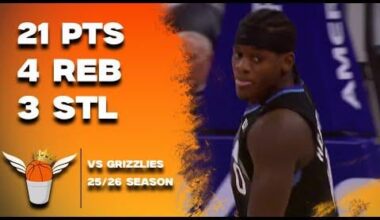 Taylor Hendricks Career High 21 Points vs Grizzlies Full Highlights! (12/23/2025)