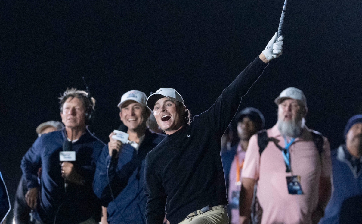 Luke Clanton Hits Two Otherworldly Shots During Golf Channel Games: WATCH