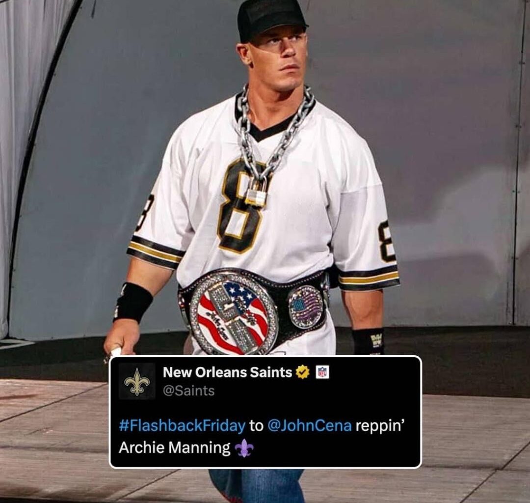 In honor of John Cena's last match