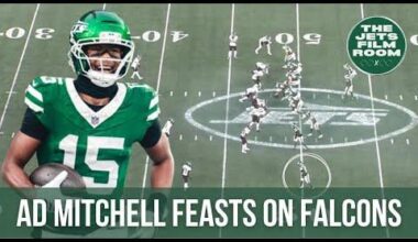AD Mitchell Film Breakdown | Is he the Jets long term WR2?