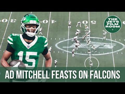 AD Mitchell Film Breakdown | Is he the Jets long term WR2?