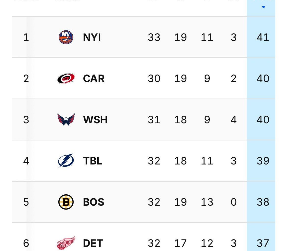 “The New York Islanders are a borderline playoff team”