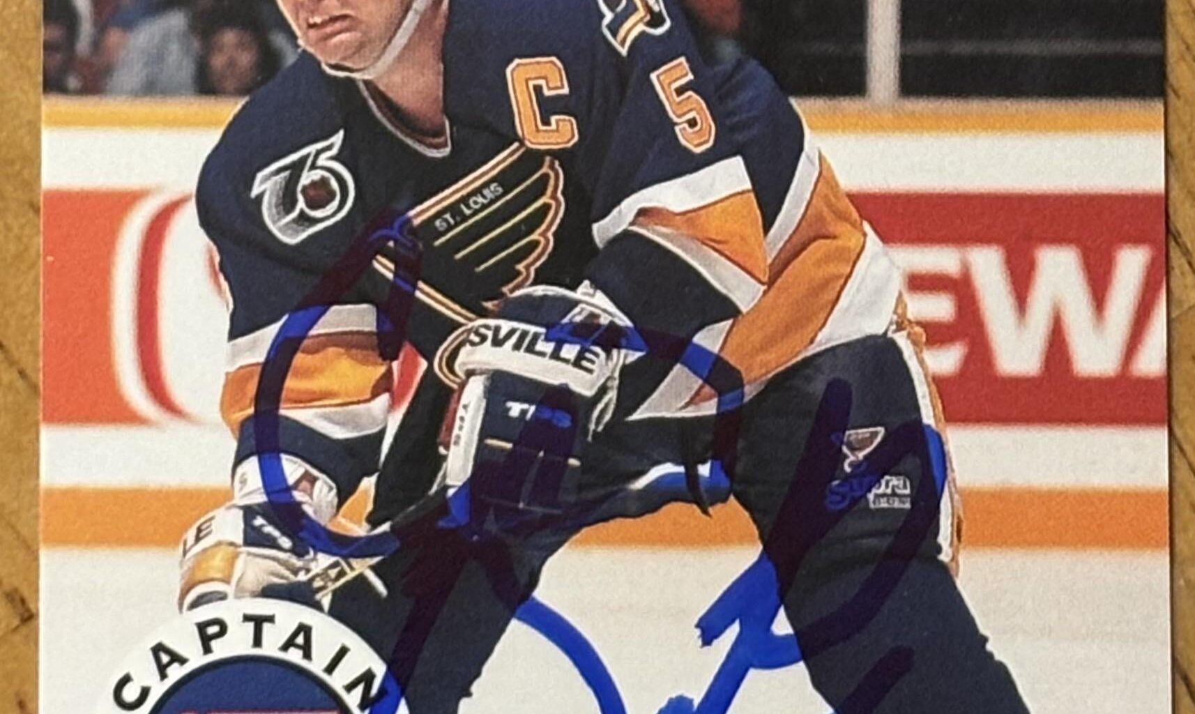 Today’s Mailcall former Blues captain Garth Butcher. 🏒🥅