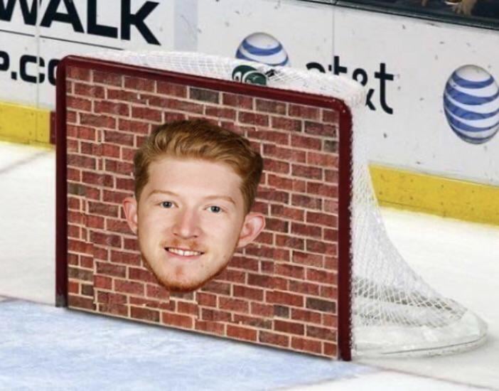 Dustin Wolf tonight vs Utah