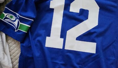 My wife got me a throwback jersey for Christmas. She's the best