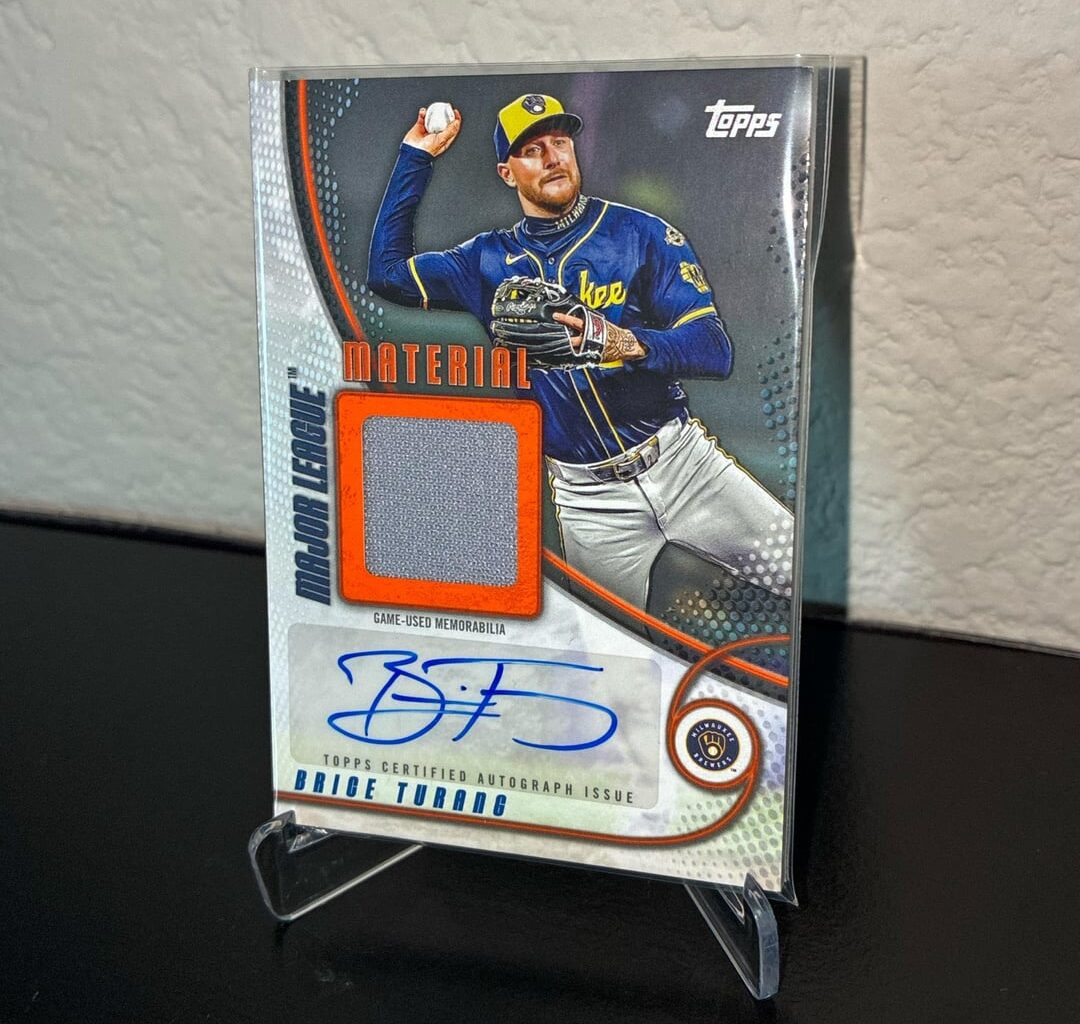 Brice Turang Material Auto /25 for Sale!
