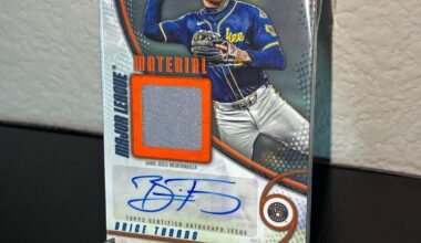 Brice Turang Material Auto /25 for Sale!