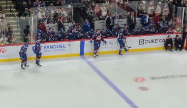 First Avs game in Minnesota! Let's go Avs!