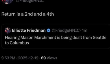 Marchment to Columbus for a 2nd and 4th