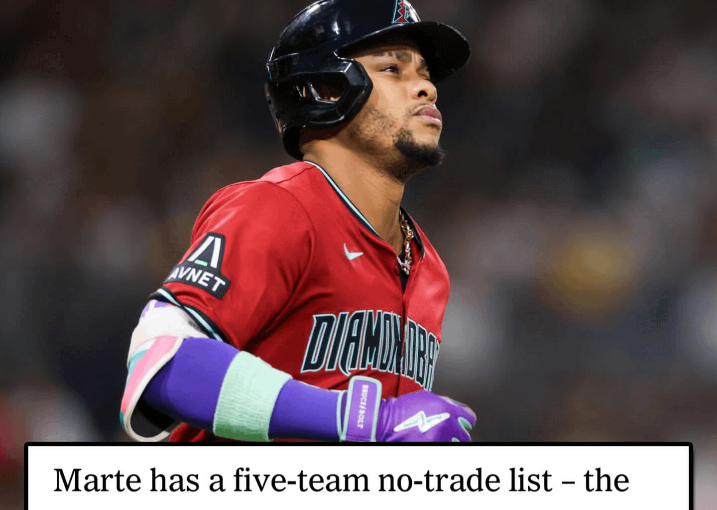 Ketel's no trade list made public per @talkinbaseball on Instagram
