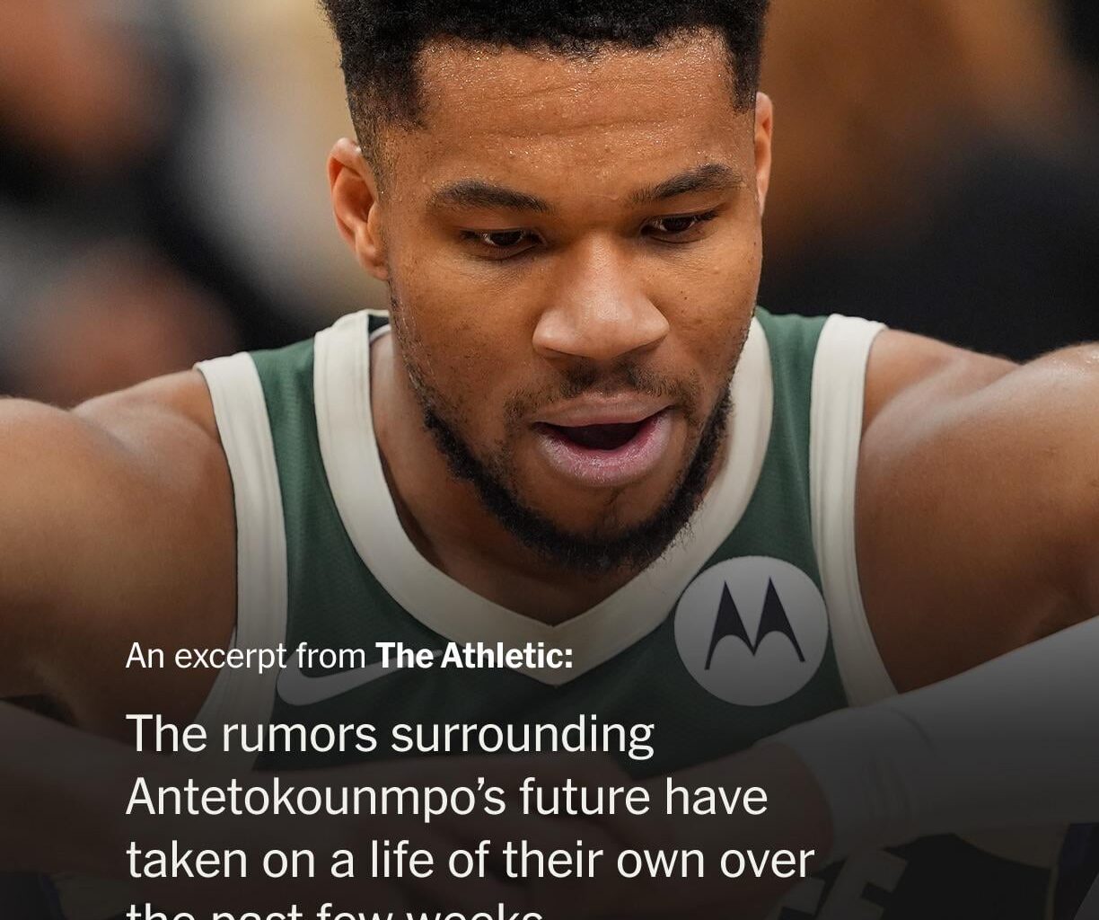 Giannis Antetokounmpo addresses the media regarding his future in Milwaukee