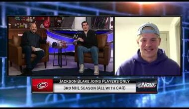 Players Only: Carolina Hurricanes forward Jackson Blake joins