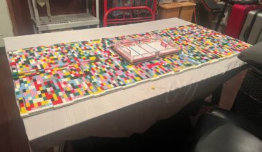 Ladies and gentleman this is a scale of how big the ice is for Project Lego NWA!