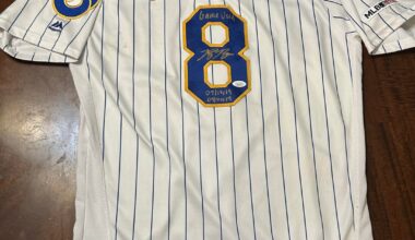 My 2019 Game-Used Ryan Braun Jersey!
