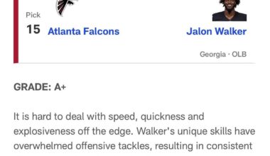 First round draft grades