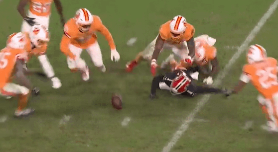 Guess who recovered this fumble