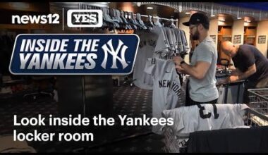 What happens behind the scenes in the Yankees locker room? - Inside The Yankees |