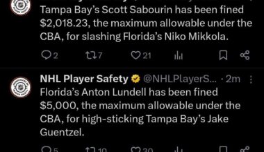 Fines from last nights battle