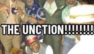 Kyle Lowry, Eric Gordon, Paul George and Andre Drummond on the floor at the same time