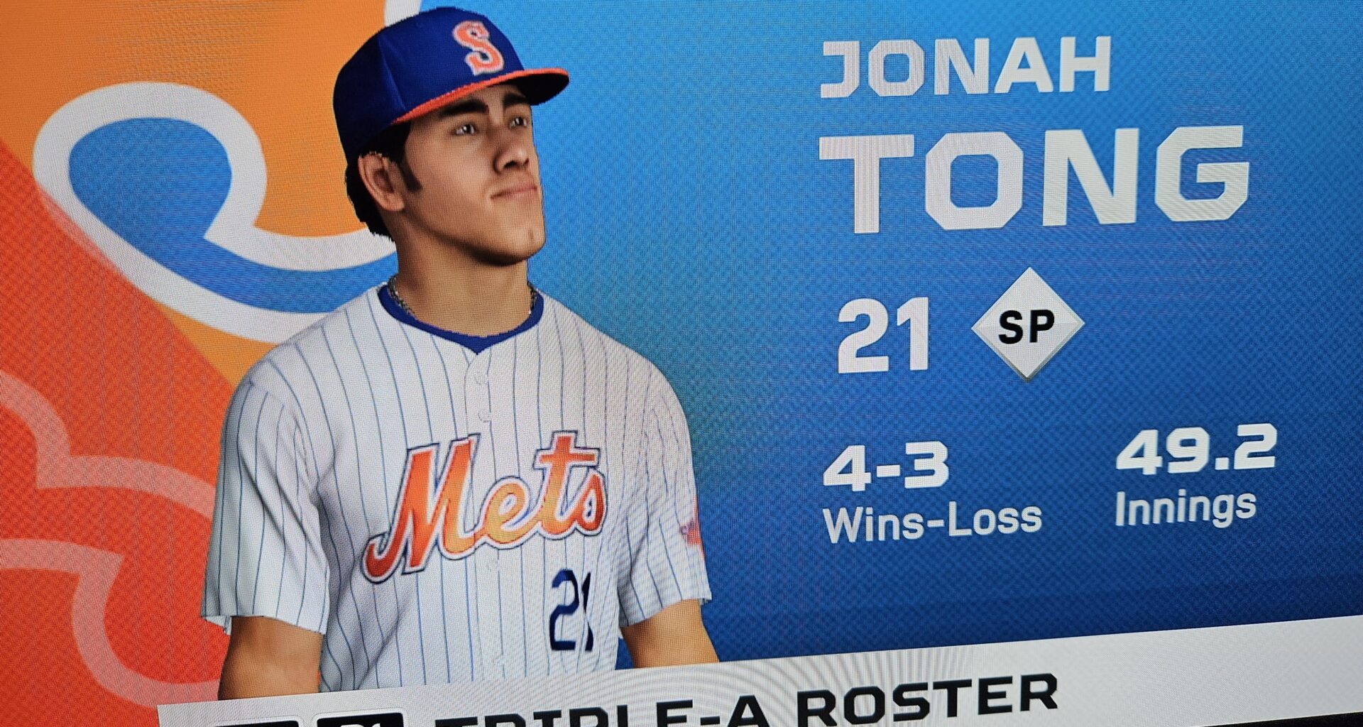 Apparently Tong is the Crimson Chin's secret identity in MLB the Show