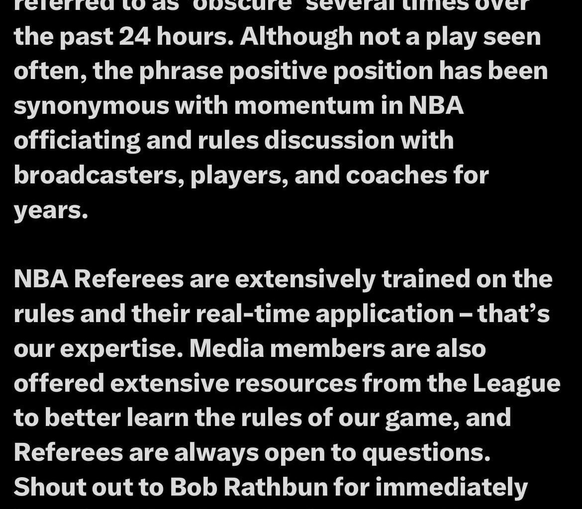 “We’re right and we’ve always been right, get educated!” - nba referees