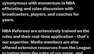 “We’re right and we’ve always been right, get educated!” - nba referees