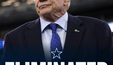 With the Eagles win tonight, the Dallas Cowboys are officially ELIMINATED from playoff contention