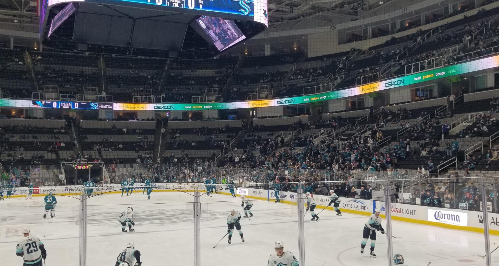 Glad I actually got to see a win in San Jose