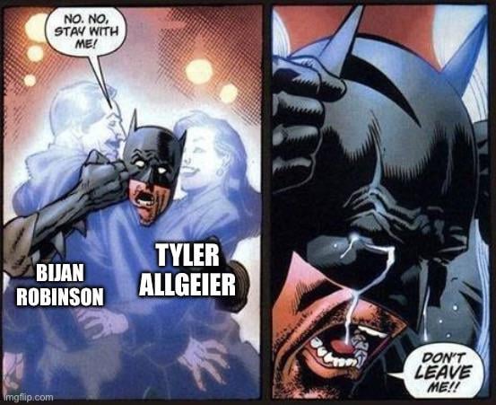 Me when we lose Tyler and this running back duo after this season..