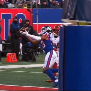 $36M WR Darius Slayton managed to drop all these passes