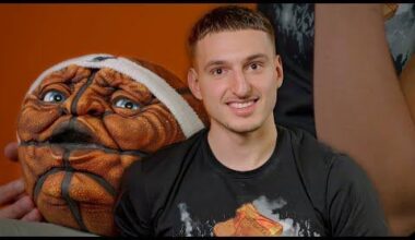 Nikola Jović Answers The Internets Weirdest Questions (Ft. Old Ball 🏀)