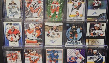 I started collecting cards recently and went all in on the 25/26 Ducks.