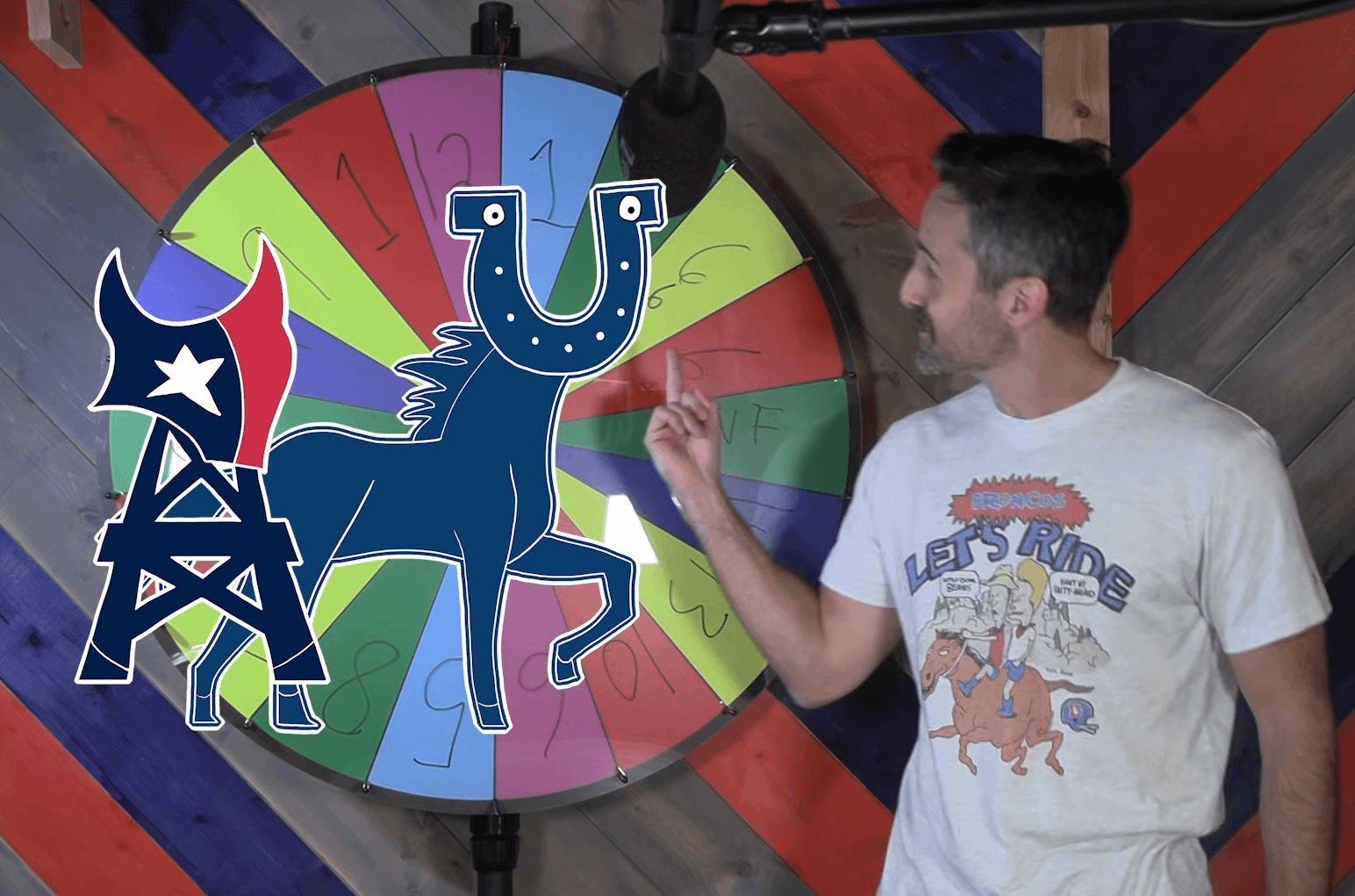 The Curse Wheel landed on the Texans and Colts 😂🤣😂🤣