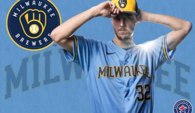 Brewers introduce powder blue alternate road jerseys for 2026.