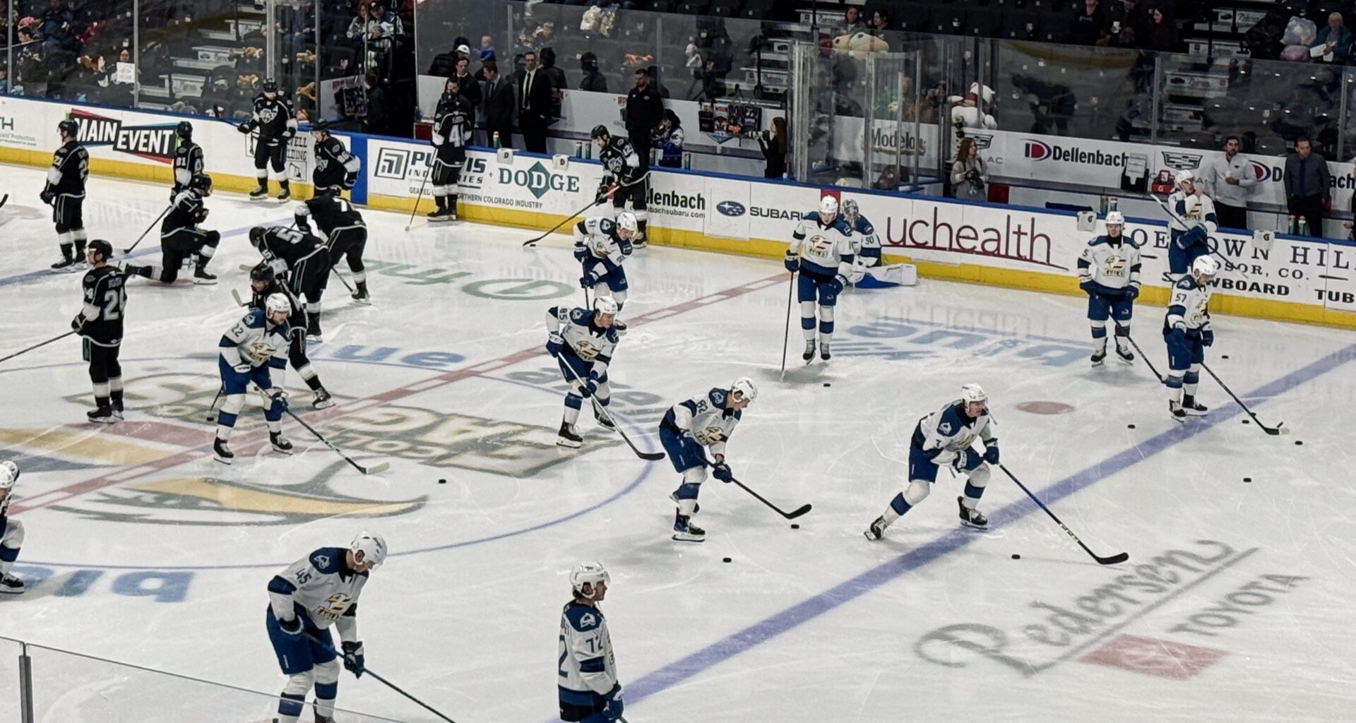 Checking from Section C in Loveland. Go Ass & Go Eagles