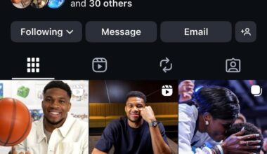 Giannis deleted and removed all Bucks related info from his Instagram and Twitter besides the championship