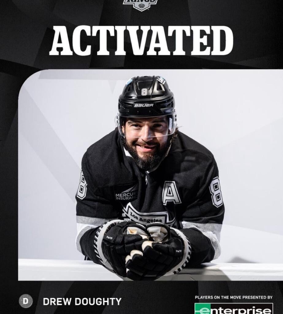 Doughty activated from injured reserve