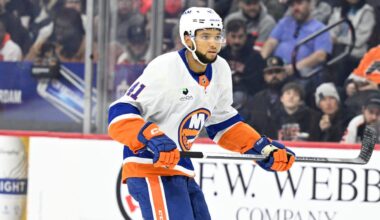 Isles Day-to-Day: Warren Recalled from Bridgeport After Mitchell Sent Down. Boqvist in as 6D on Friday vs Canucks with Sorokin in net.