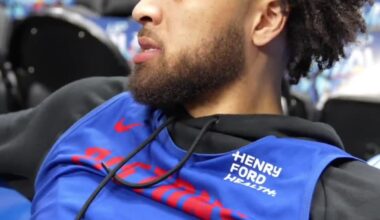 [Abby Jones] Pistons Superstar Guard And DFW Native Cade Cunningham Talks About Growing Up A Mavs Fan, Idolizing Dirk, And Being Able To Play In Front Of Family And Friends At The AAC: "Dirk, that's the man. That's my guy."