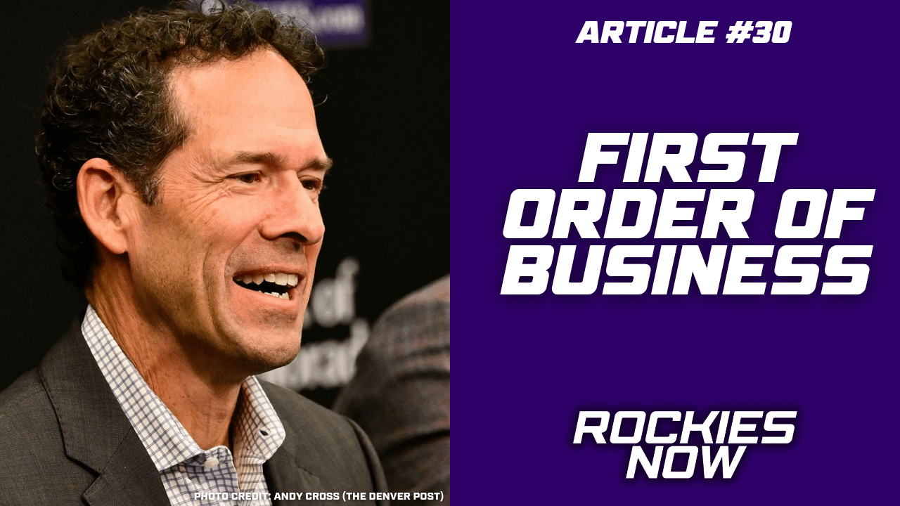 Rebuilding the Rockies Front Office Before the Team: What's Behind the Strategy