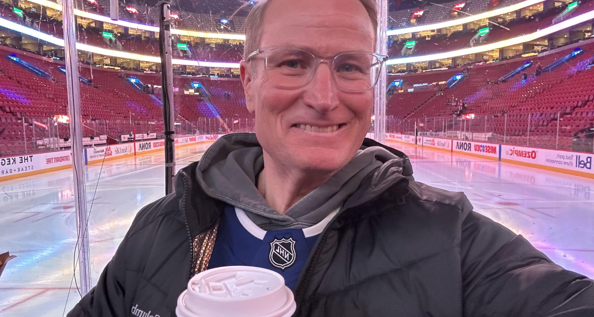 Checking in from enemy territory.