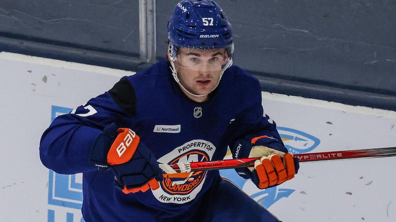 Islanders prospect Cole Eiserman born to be a hockey player