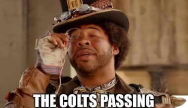 Cam can’t believe Rivers got the call instead of him.